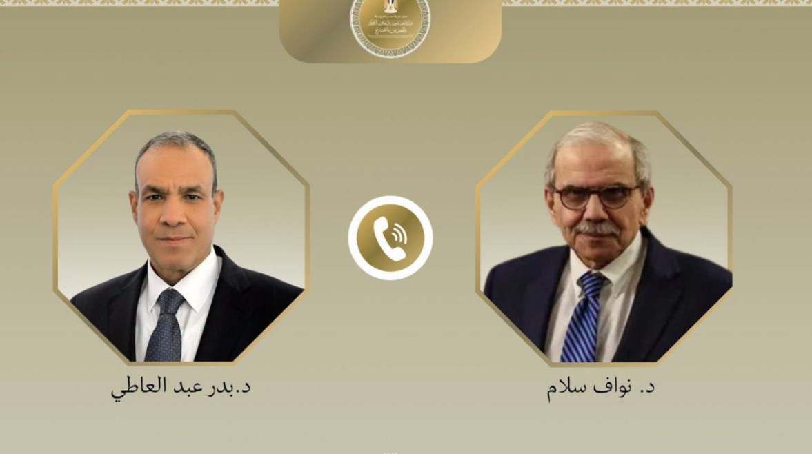 وزير الخارجية ونظيره اللبناني