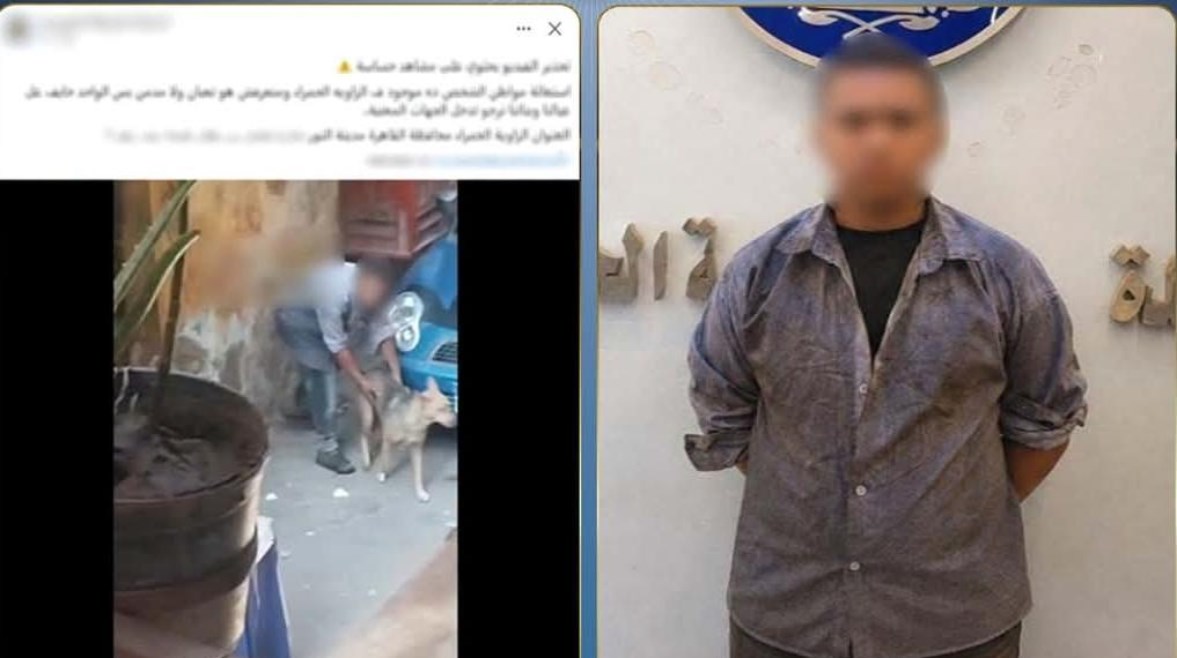 المتهم وجانب من الواقعة