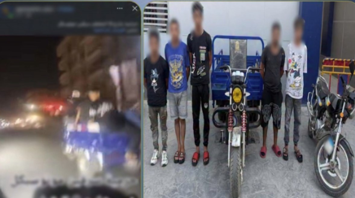 المتهمون وجانب من الواقعة