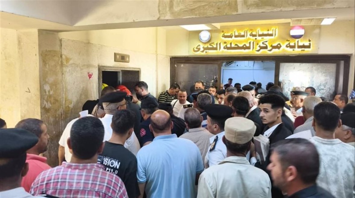 عطل بـ"أسانسير" مجمع محاكم المحلة