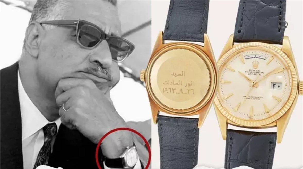 ساعة الزعيم جمال عبد الناصر