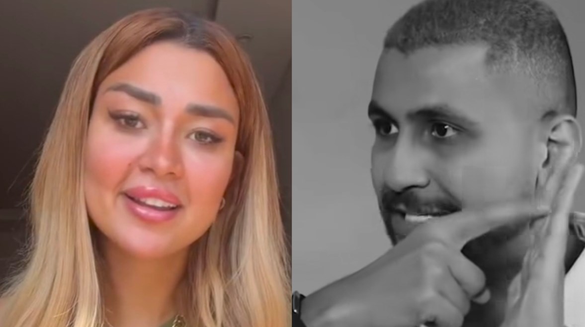 فرح شعبان وطليقها علي غزلان 