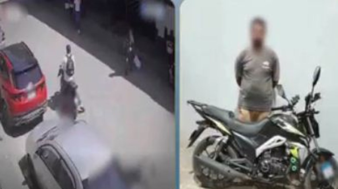 المتهم وجانب من الواقعة 