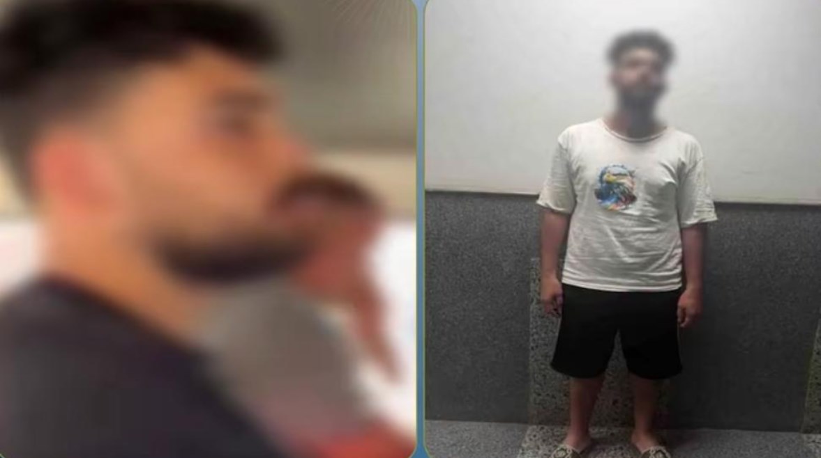 المتهم وجانب من الواقعة 