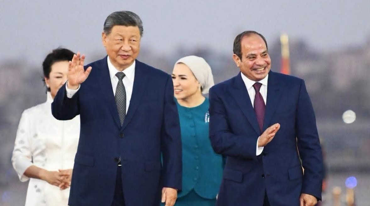  الرئيس عبدالفتاح السيسي والرئيس شي جينبينج