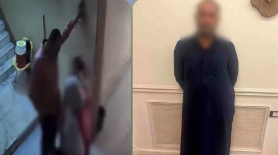 المتهم وجانب من الواقعة