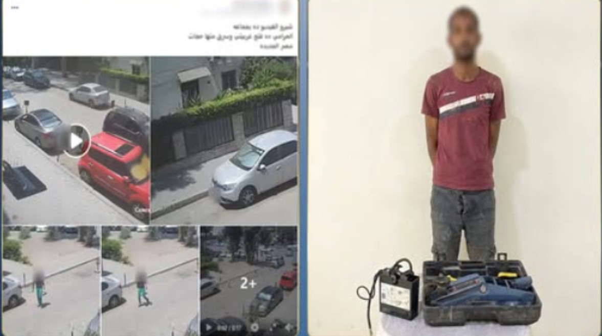 المتهم وجانب من الواقعة