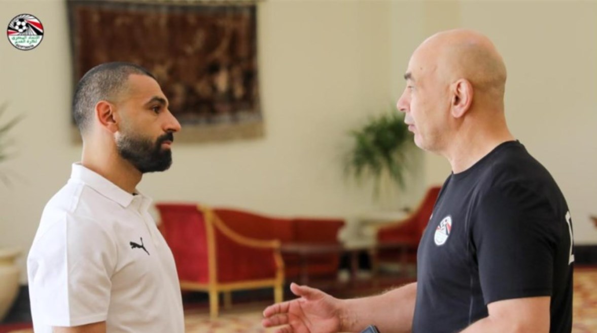 محمد صلاح وحسام حسن