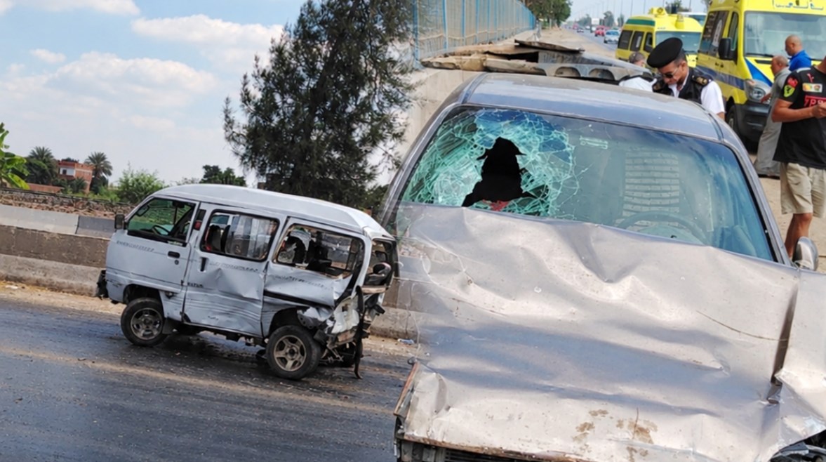 لقطة من الحادث