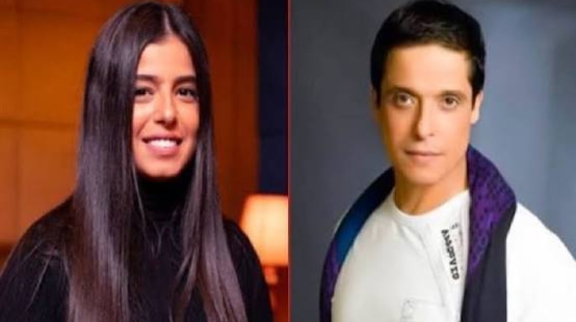 مريم عامر منيب ووالدها 