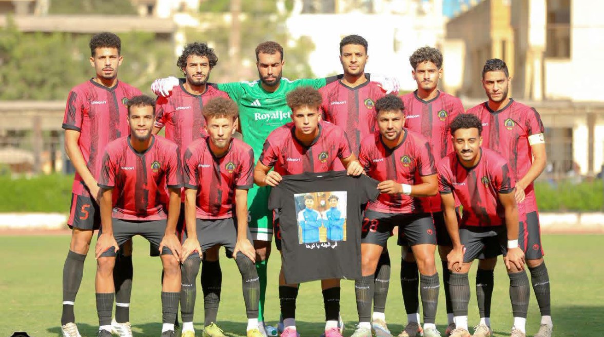 صورة من المباراة
