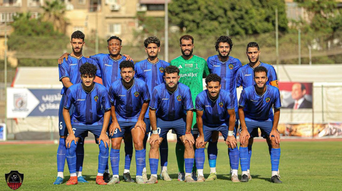 صورة لفريق جمهورية شبين من المباراة 