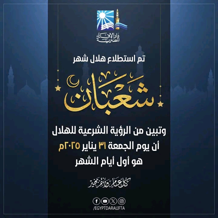 دعاء شهر شعبان.. اللهم إني أسألك من الخيرِ كله - تليجراف مصر