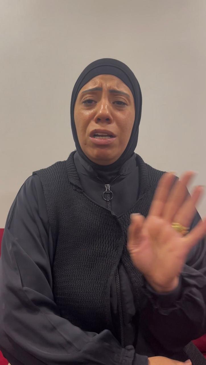 <strong>رنيا عابدين شقيقة المجني عليه</strong>