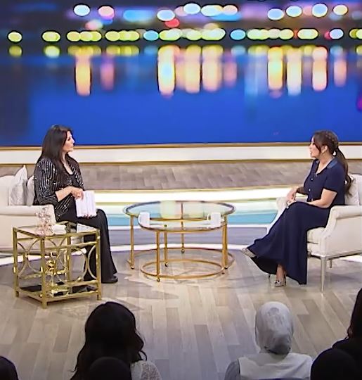 الفنانة هند صبري والأعلامية مني شاذلي