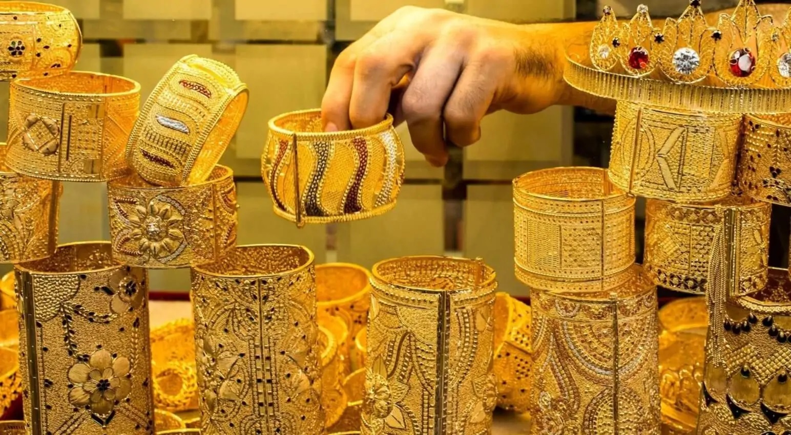 مشتريات المصريين من الذهب