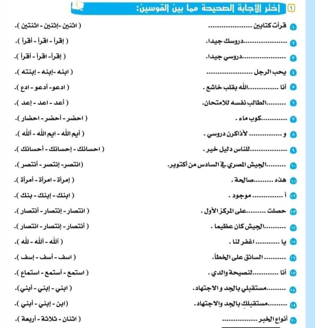 تدريبات على درس همزة القطع وألف الوصل، أهم الأسئلة والإجابات - تليجراف مصر